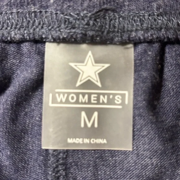 NFL Dallas Cowboys Football Blue Sweatpants Womens Size M - Picture 6 of 7